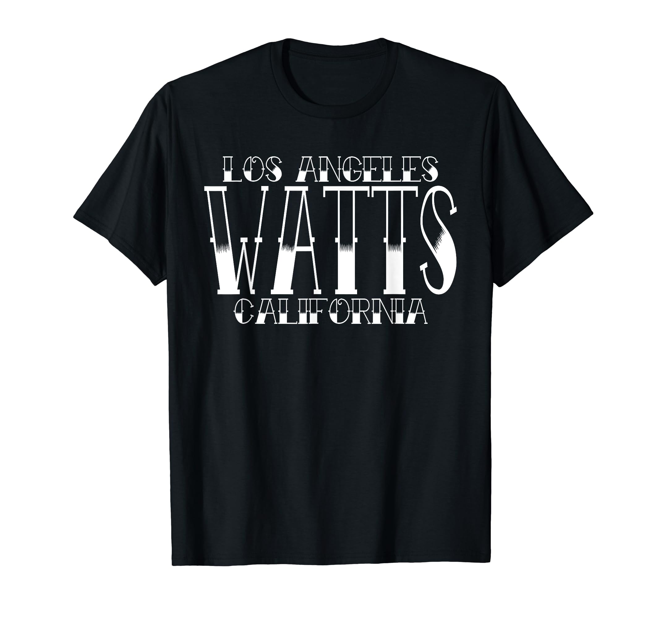 Los Angeles Watts California Tattoo T-Shirt - Streetwear Style for Adults - T-Shirt, Sweatshirt, Hoodie