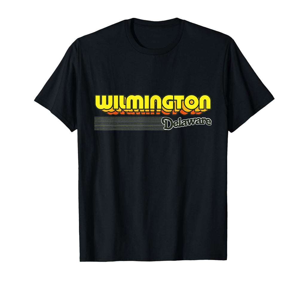 Wilmington Delaware Stripes T-Shirt - Aesthetic Graphic Unisex - T-Shirt, Sweatshirt, Hoodie
