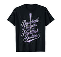 Funny Baseball Sibling Baseball Players T-Shirt - Graphic Print Unisex - T-Shirt, Sweatshirt, Hoodie
