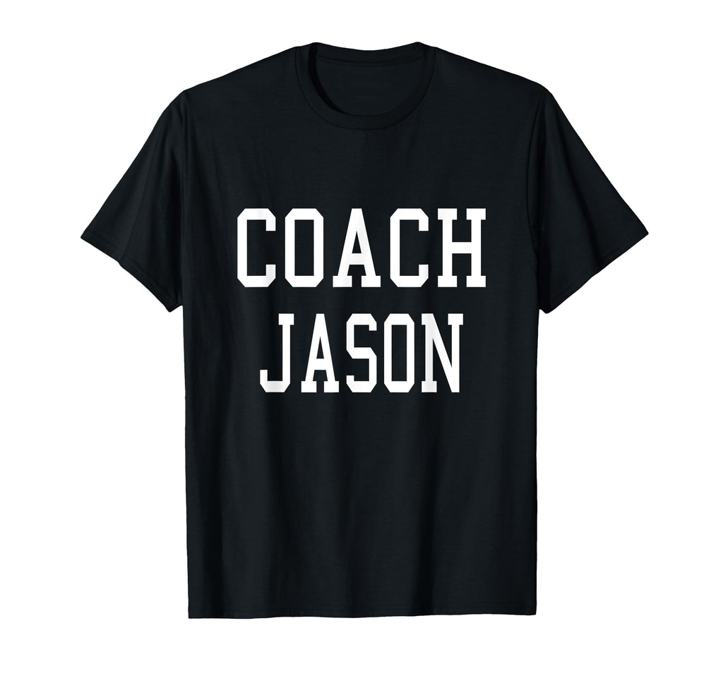 Coach Jason Custom Football Soccer T-Shirt - Trendy Graphic for Adults - T-Shirt, Sweatshirt, Hoodie
