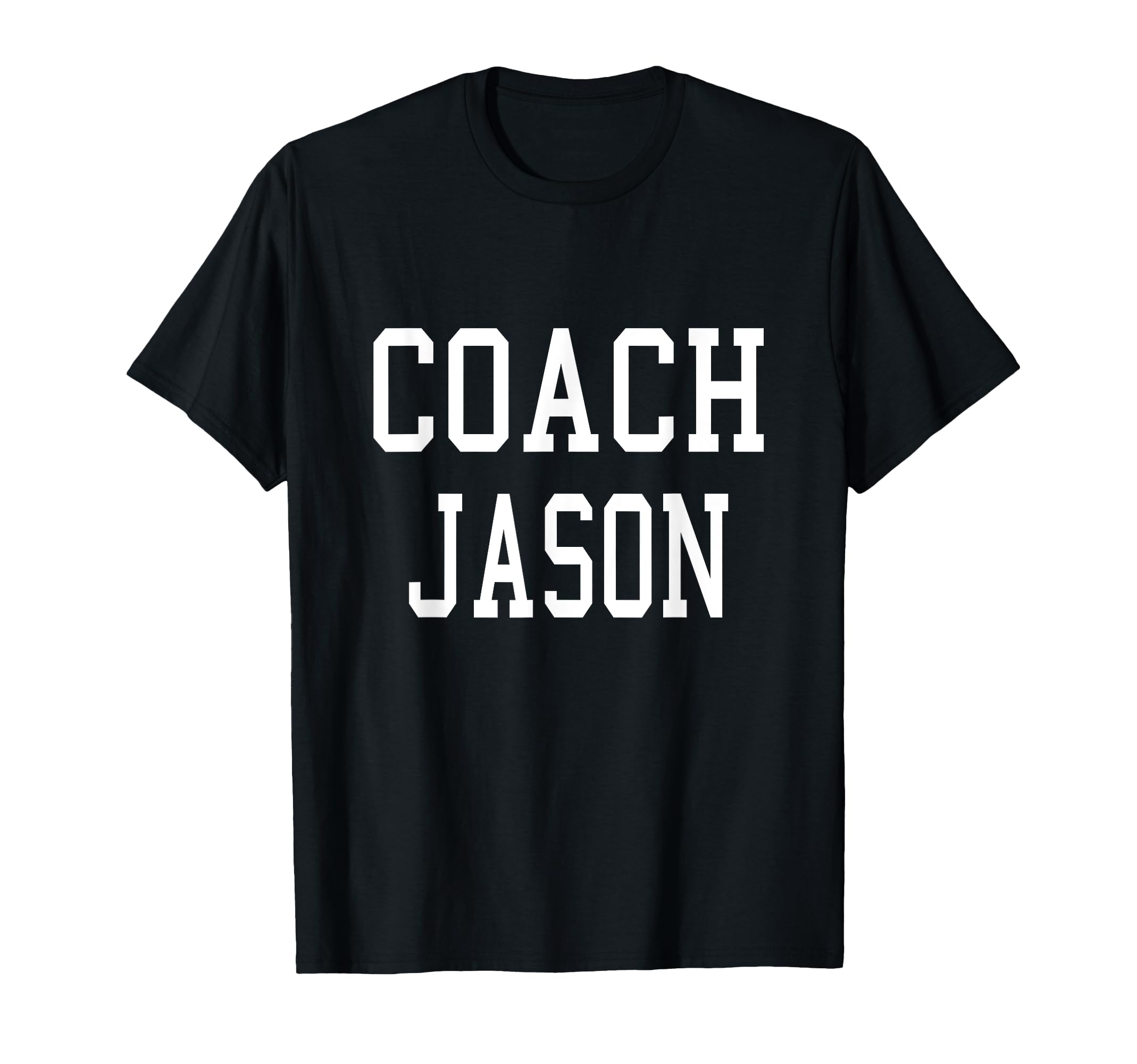 Coach Jason Custom Football Soccer T-Shirt - Trendy Graphic for Adults - T-Shirt, Sweatshirt, Hoodie