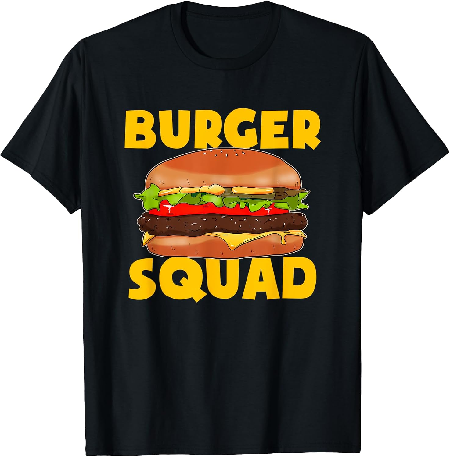 Funny Hamburger Foodie Lover Gifts - Adult & Kids T-Shirts, Sweatshirts & Hoodies apparel design preview 1