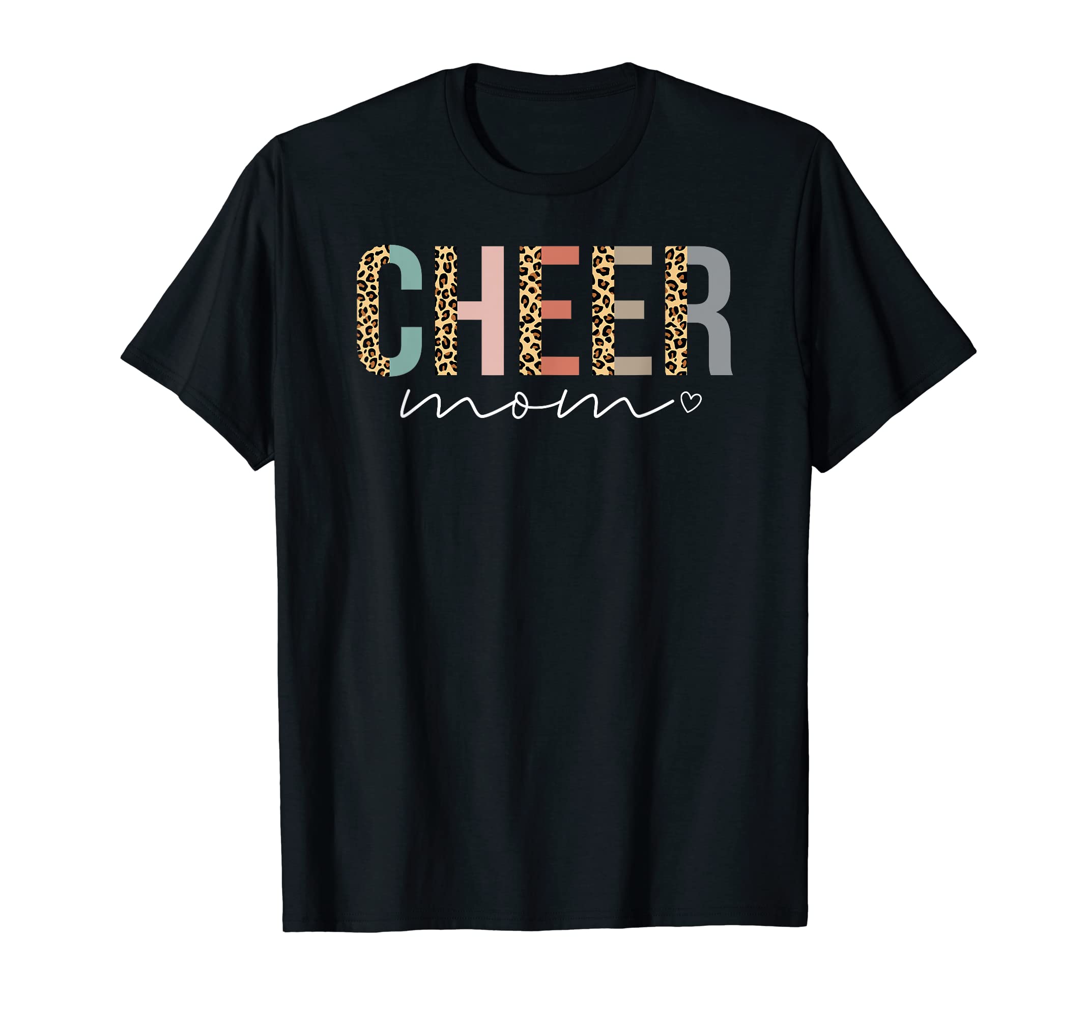 Cheer Mom Gifts Leopard Baseball Mama T-Shirt - Unique Graphic Men Women - T-Shirt, Sweatshirt, Hoodie