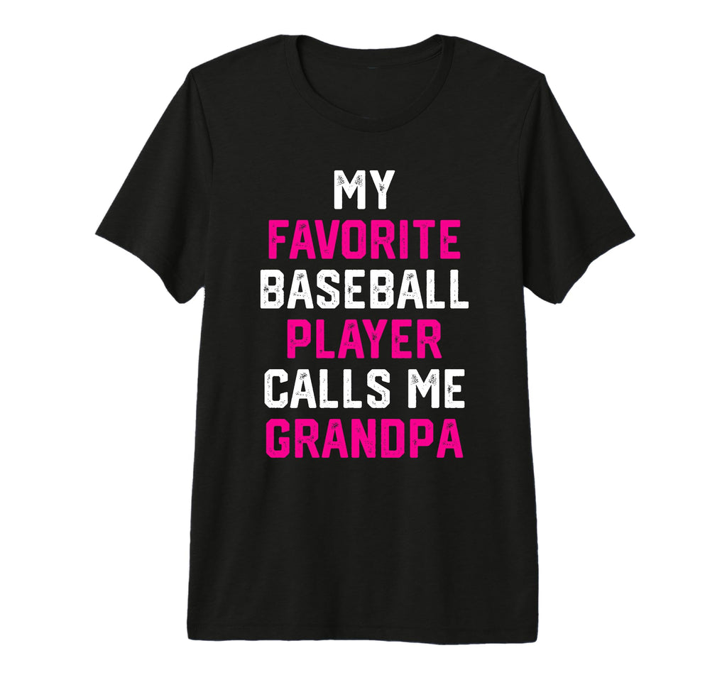 My Favorite Baseball Player Calls Me T-Shirt - Minimalist Print Men Women - T-Shirt, Sweatshirt, Hoodie