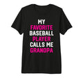 My Favorite Baseball Player Calls Me T-Shirt - Minimalist Print Men Women - T-Shirt, Sweatshirt, Hoodie