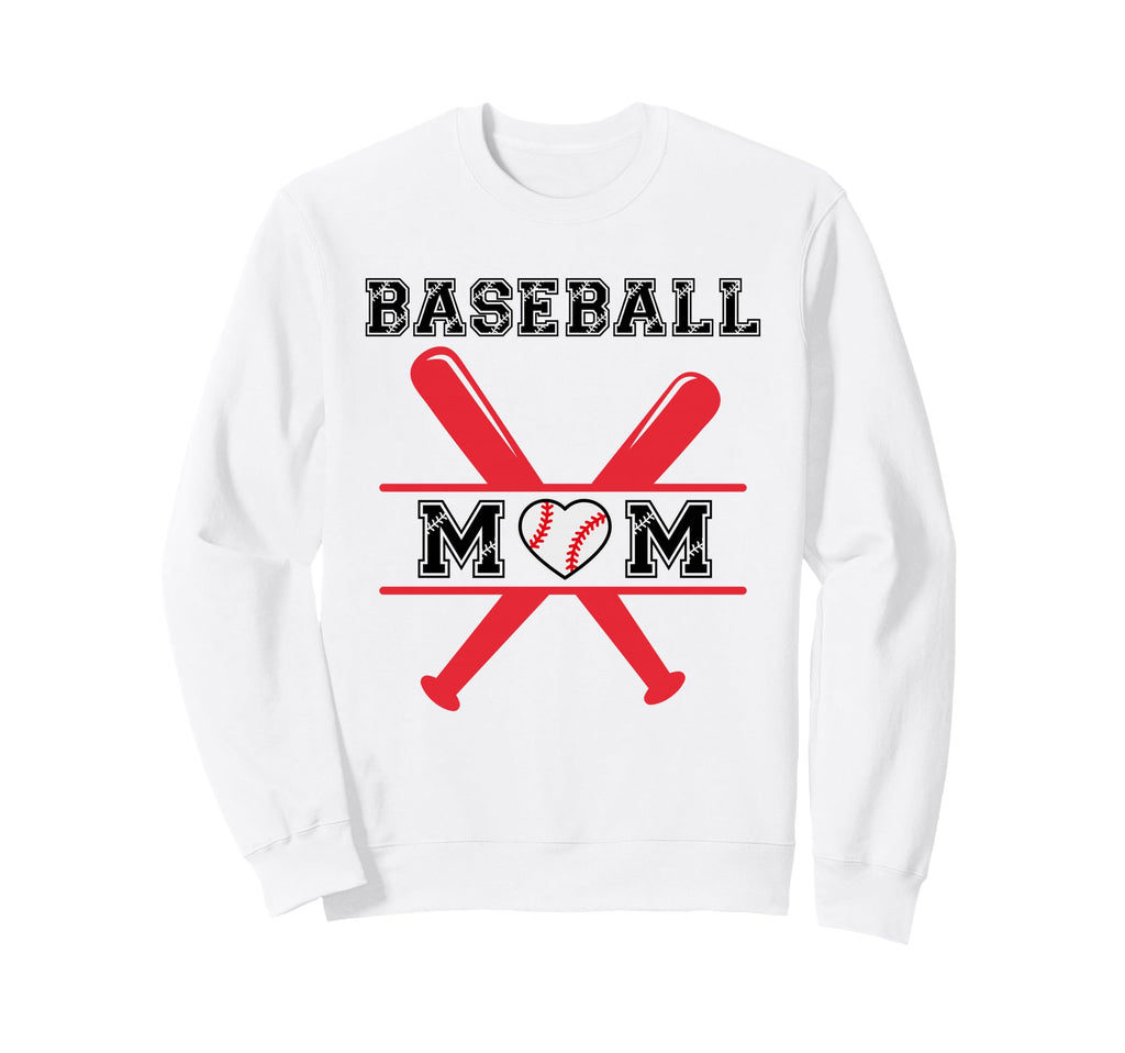 Real Baseball Team Mom Womens Sweatshirt - Streetwear Style Men Women - T-Shirt, Sweatshirt, Hoodie