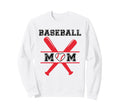 Real Baseball Team Mom Womens Sweatshirt - Streetwear Style Men Women - T-Shirt, Sweatshirt, Hoodie