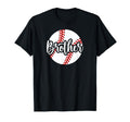 Brother Baseball Player Proud T-Shirt - Minimalist Print for Adults - T-Shirt, Sweatshirt, Hoodie