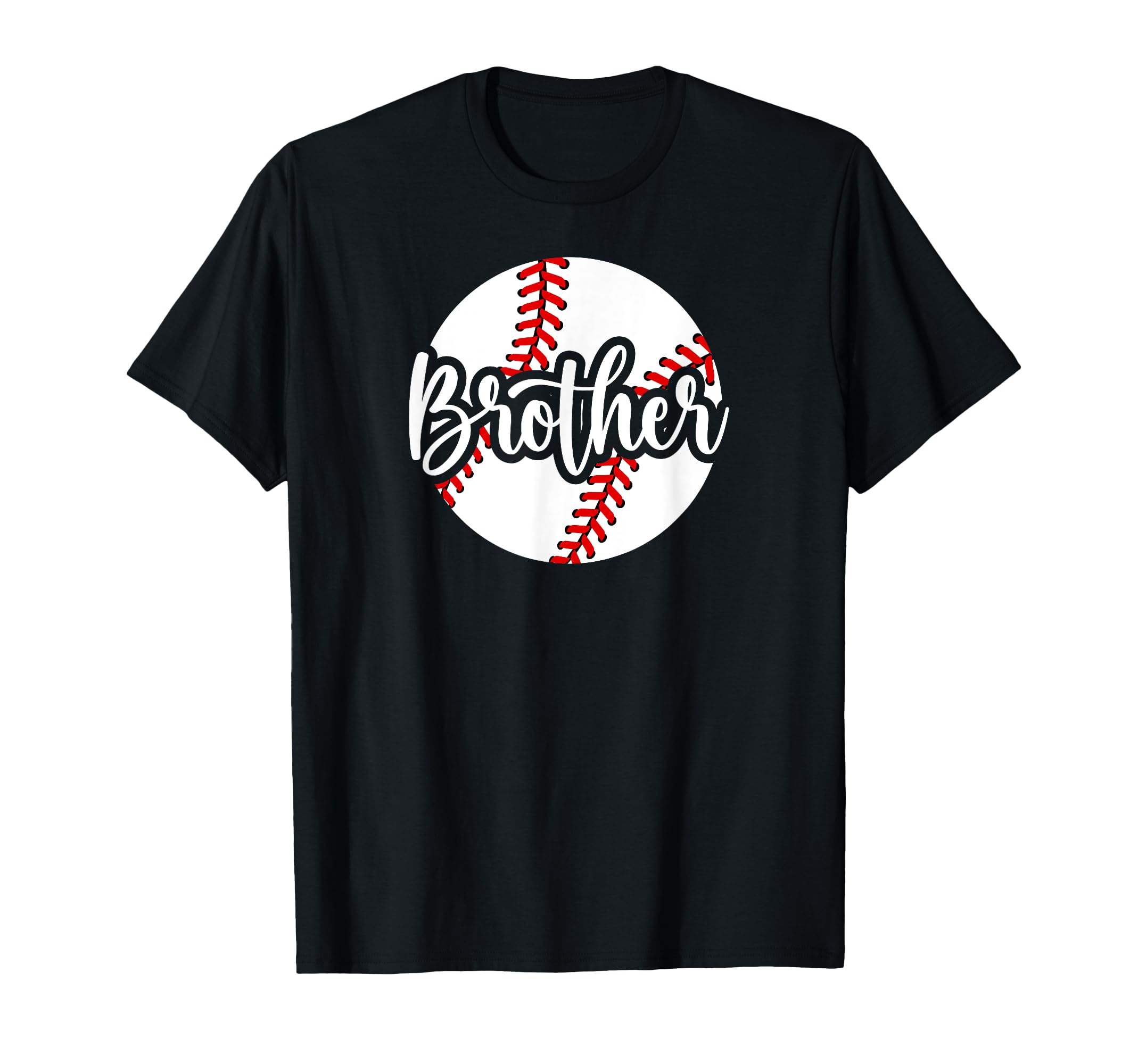 Brother Baseball Player Proud T-Shirt - Minimalist Print for Adults - T-Shirt, Sweatshirt, Hoodie