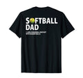 Softball Dad Like Baseball Dad But T-Shirt - Custom Art Print for Adults - T-Shirt, Sweatshirt, Hoodie