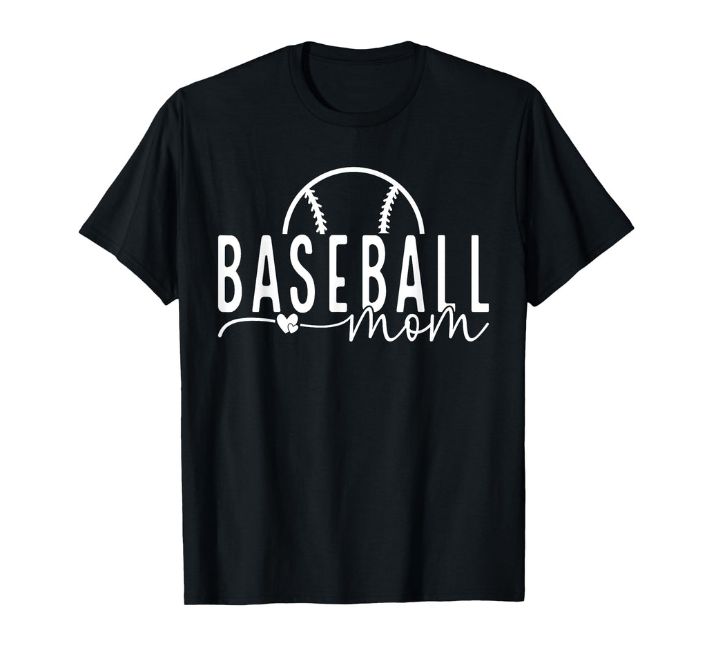 Baseball Mom Game Day Baseball Mama T-Shirt - Novelty Apparel for Adults - T-Shirt, Sweatshirt, Hoodie