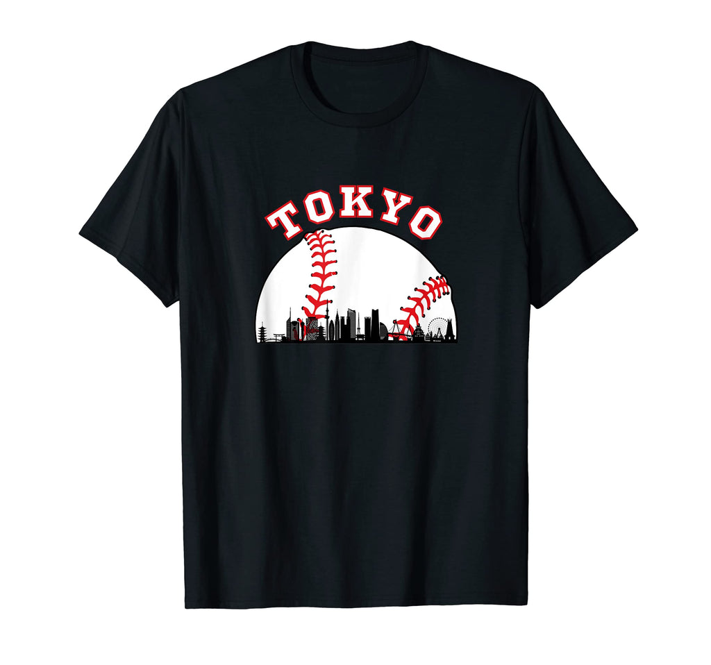 Tokyo Baseball Tokyo Japan Cityscape Tokyo T-Shirt - Graphic Print Unisex - T-Shirt, Sweatshirt, Hoodie