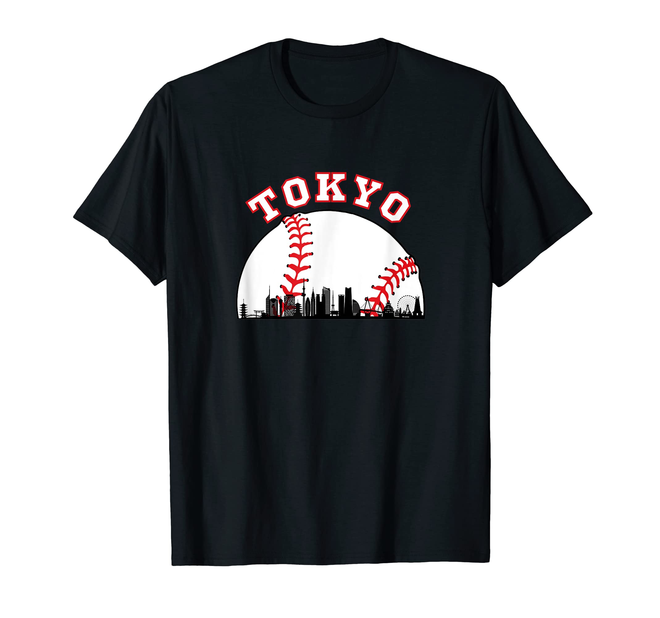 Tokyo Baseball Tokyo Japan Cityscape Tokyo T-Shirt - Graphic Print Unisex - T-Shirt, Sweatshirt, Hoodie