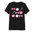Baseball Mom Coquette Mothers Day T-Shirt - Custom Art Print Men Women - T-Shirt, Sweatshirt, Hoodie