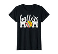 Ballers Mom Gift Baseball Softball Cheer T-Shirt - Custom Art Print Unisex - T-Shirt, Sweatshirt, Hoodie