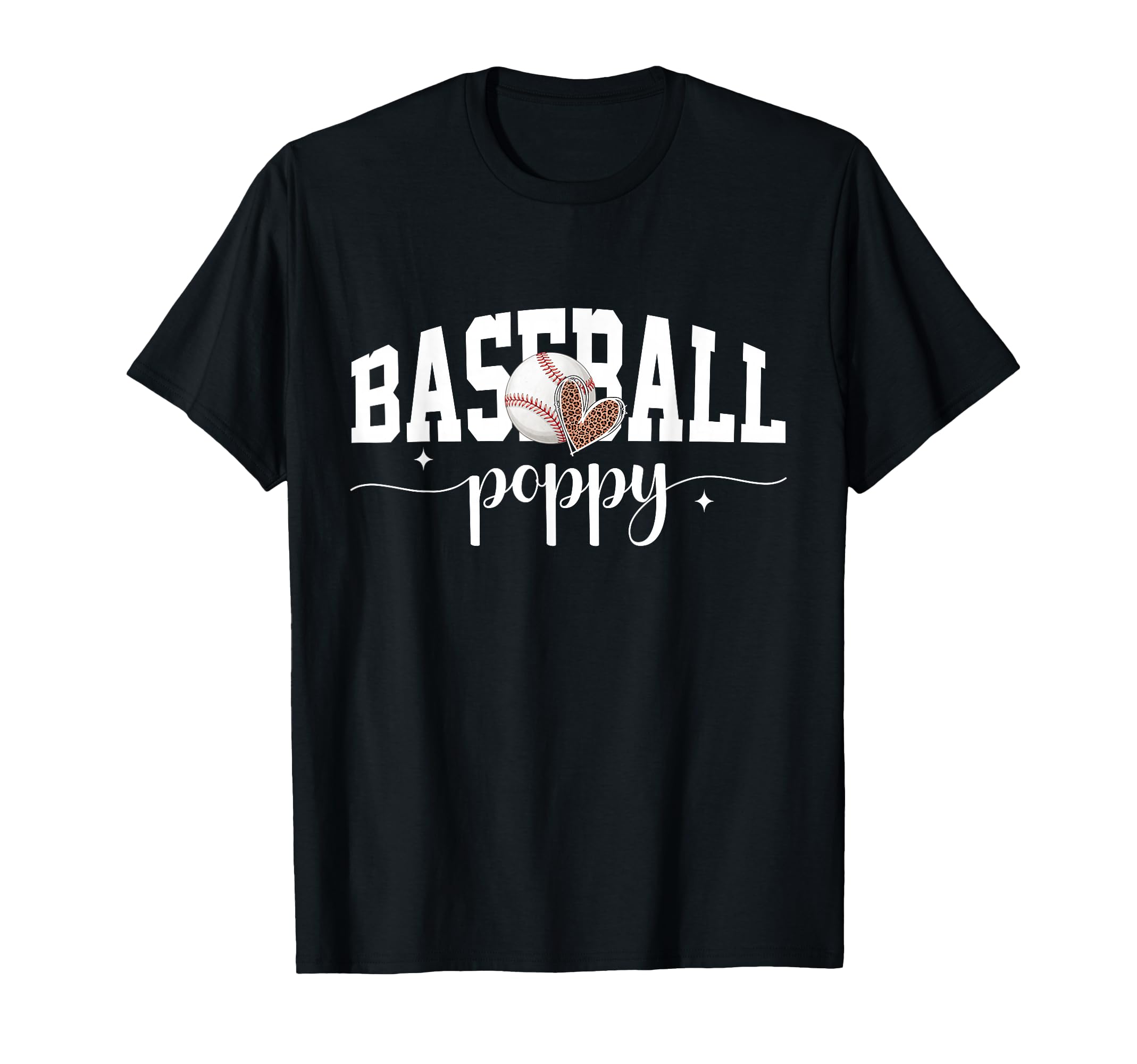 Baseball Poppy Funny Baseball Sports T-Shirt - Graphic Print Men Women - T-Shirt, Sweatshirt, Hoodie