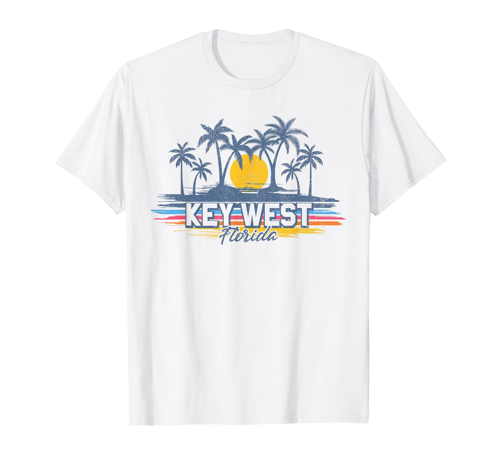 Key West Florida Beach Sunset Keys T-Shirt - Aesthetic Graphic for Adults - T-Shirt, Sweatshirt, Hoodie