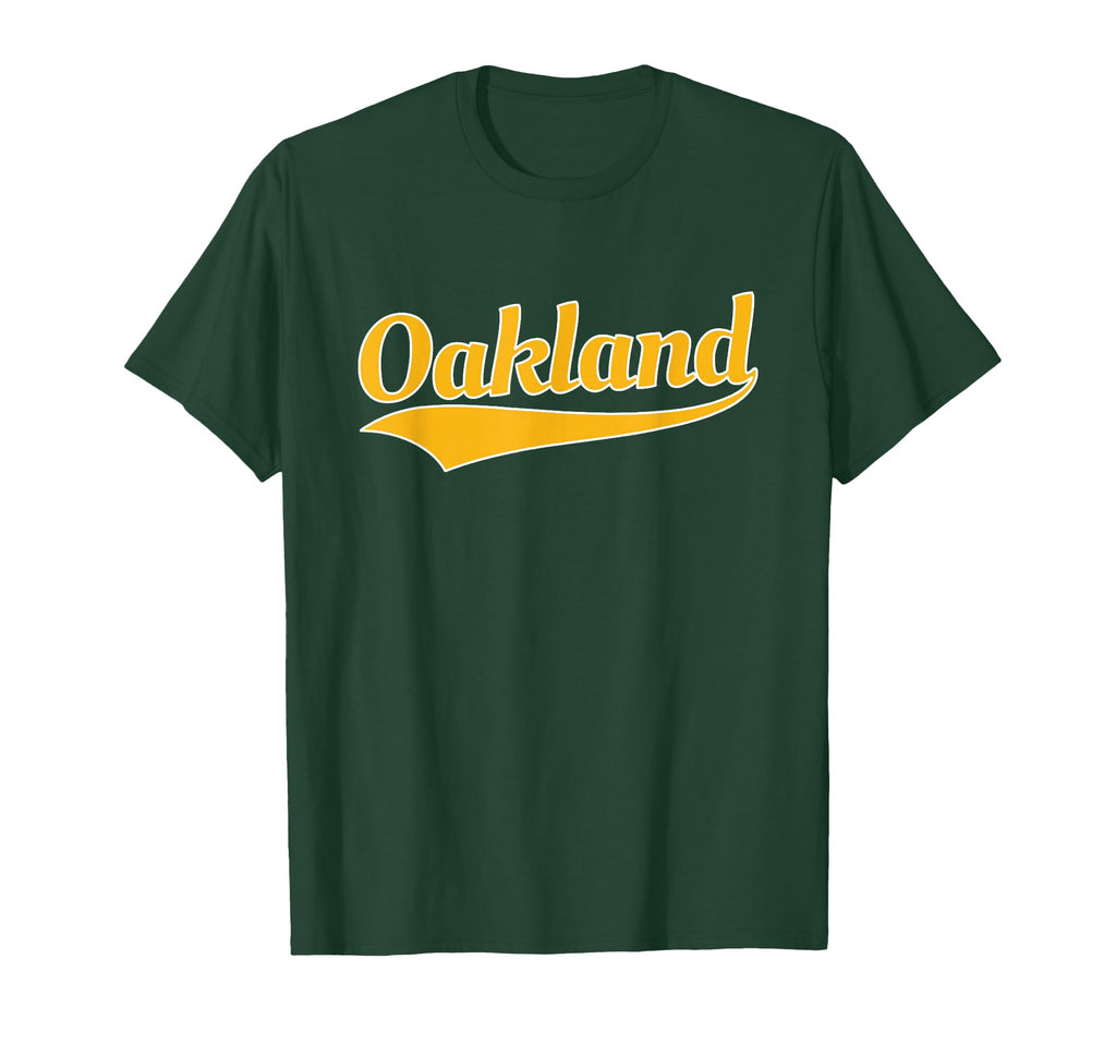 Oakland Throwback T-Shirt - Custom Art Print for Adults - T-Shirt, Sweatshirt, Hoodie