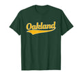 Oakland Throwback T-Shirt - Custom Art Print for Adults - T-Shirt, Sweatshirt, Hoodie