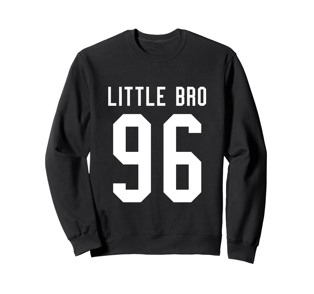 Number 96 Little Bro Biggest Fan Sweatshirt - Aesthetic Graphic for Adults - T-Shirt, Sweatshirt, Hoodie