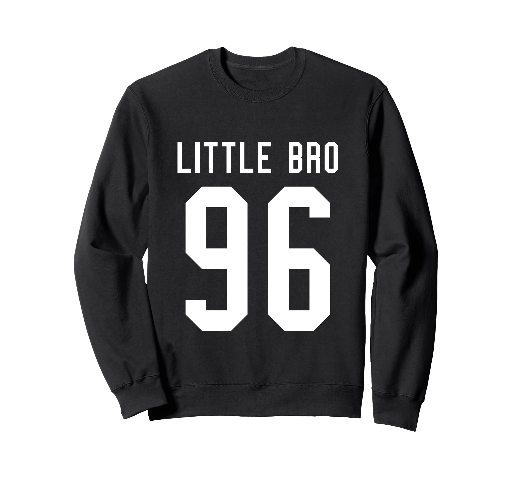 Number 96 Little Bro Biggest Fan Sweatshirt - Aesthetic Graphic for Adults - T-Shirt, Sweatshirt, Hoodie