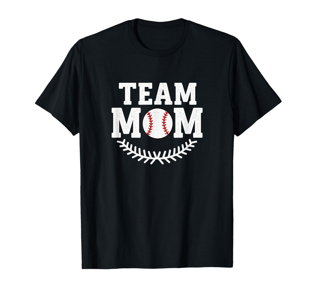 Baseball And Softball Team Mom Stitch T-Shirt - Trendy Graphic Unisex - T-Shirt, Sweatshirt, Hoodie