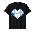 Baseball Heart Enrique Hernandez Los T-Shirt - Trendy Graphic Unisex - T-Shirt, Sweatshirt, Hoodie