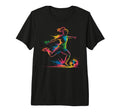 Colorful Funny Soccer Player Fan Dad T-Shirt - Casual Everyday Wear Unisex - T-Shirt, Sweatshirt, Hoodie
