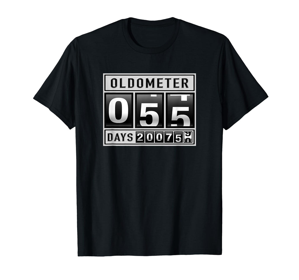 Oldometer Old Club 55Th Birthday T-Shirt - Custom Art Print for Adults - T-Shirt, Sweatshirt, Hoodie