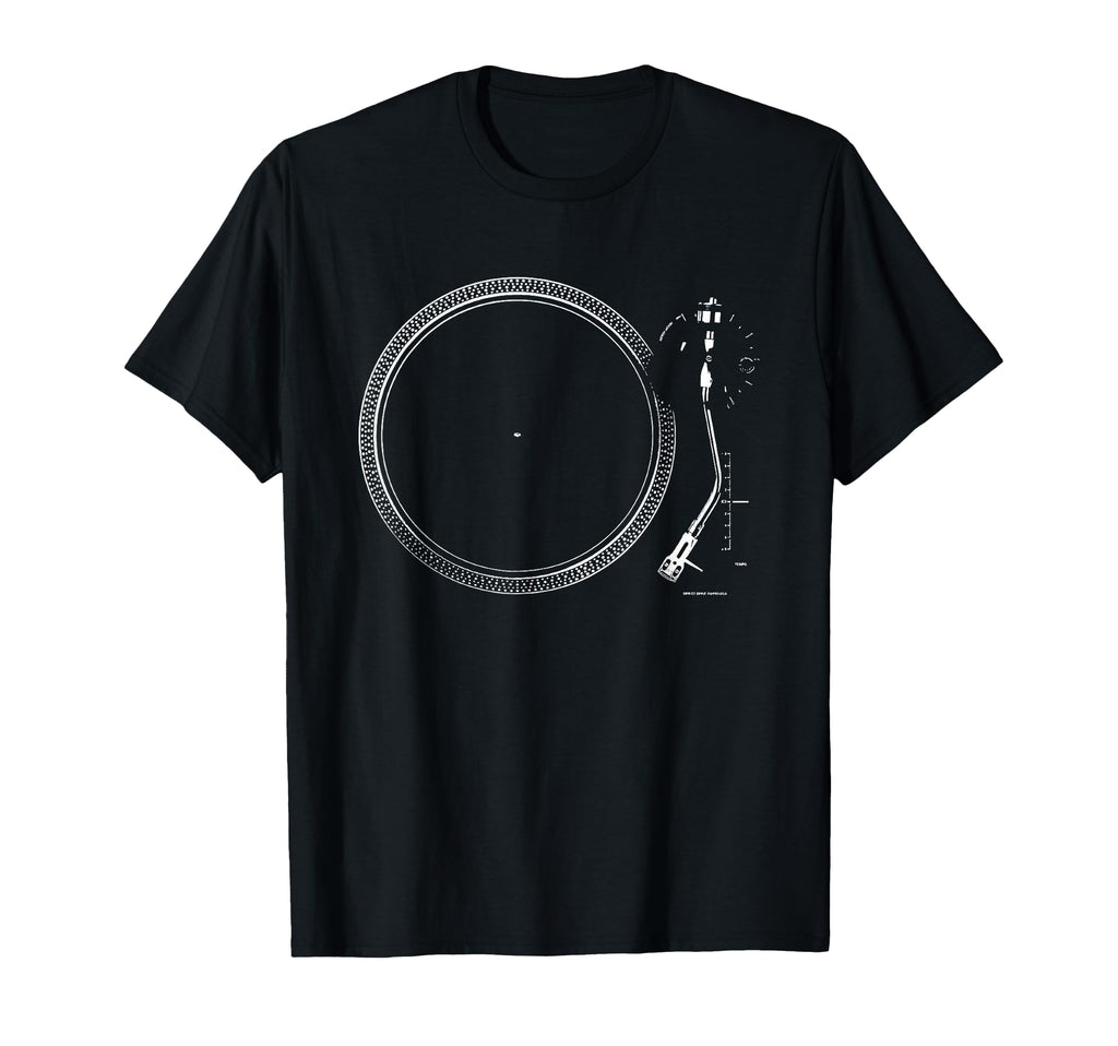 Turntable Audio Lp Vinyl Record T-Shirt - Minimalist Print for Adults - T-Shirt, Sweatshirt, Hoodie