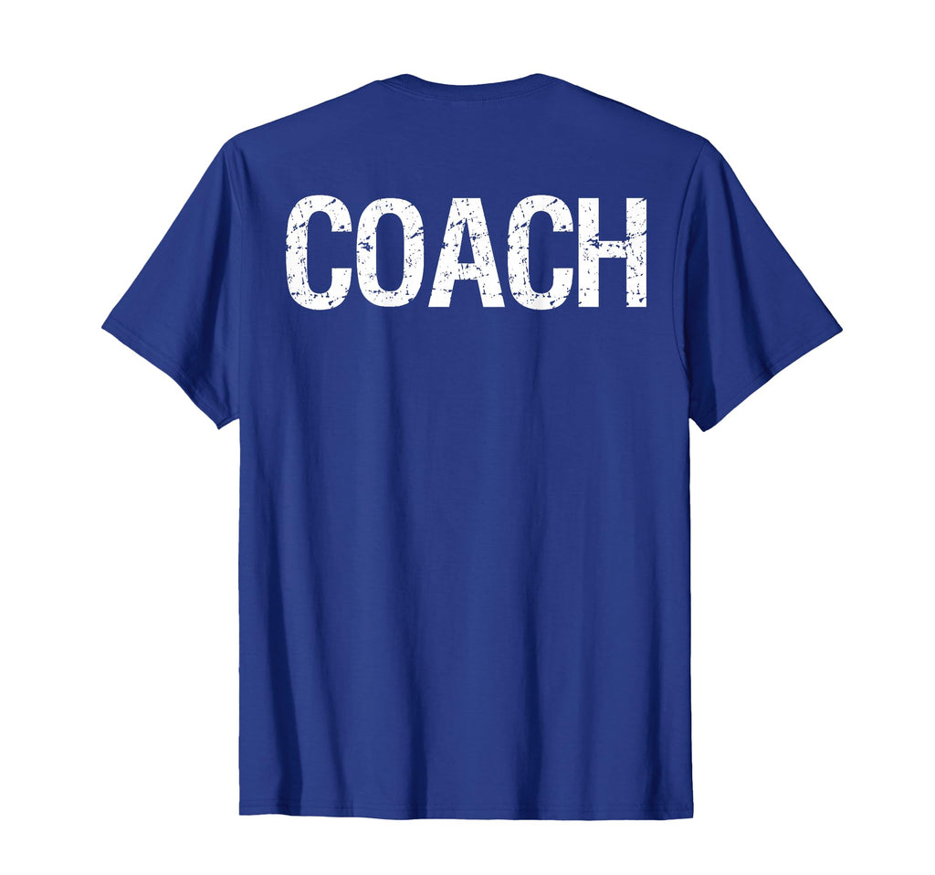 Coach Back Coaches Soccer Baseball T-Shirt - Minimalist Print Men Women - T-Shirt, Sweatshirt, Hoodie