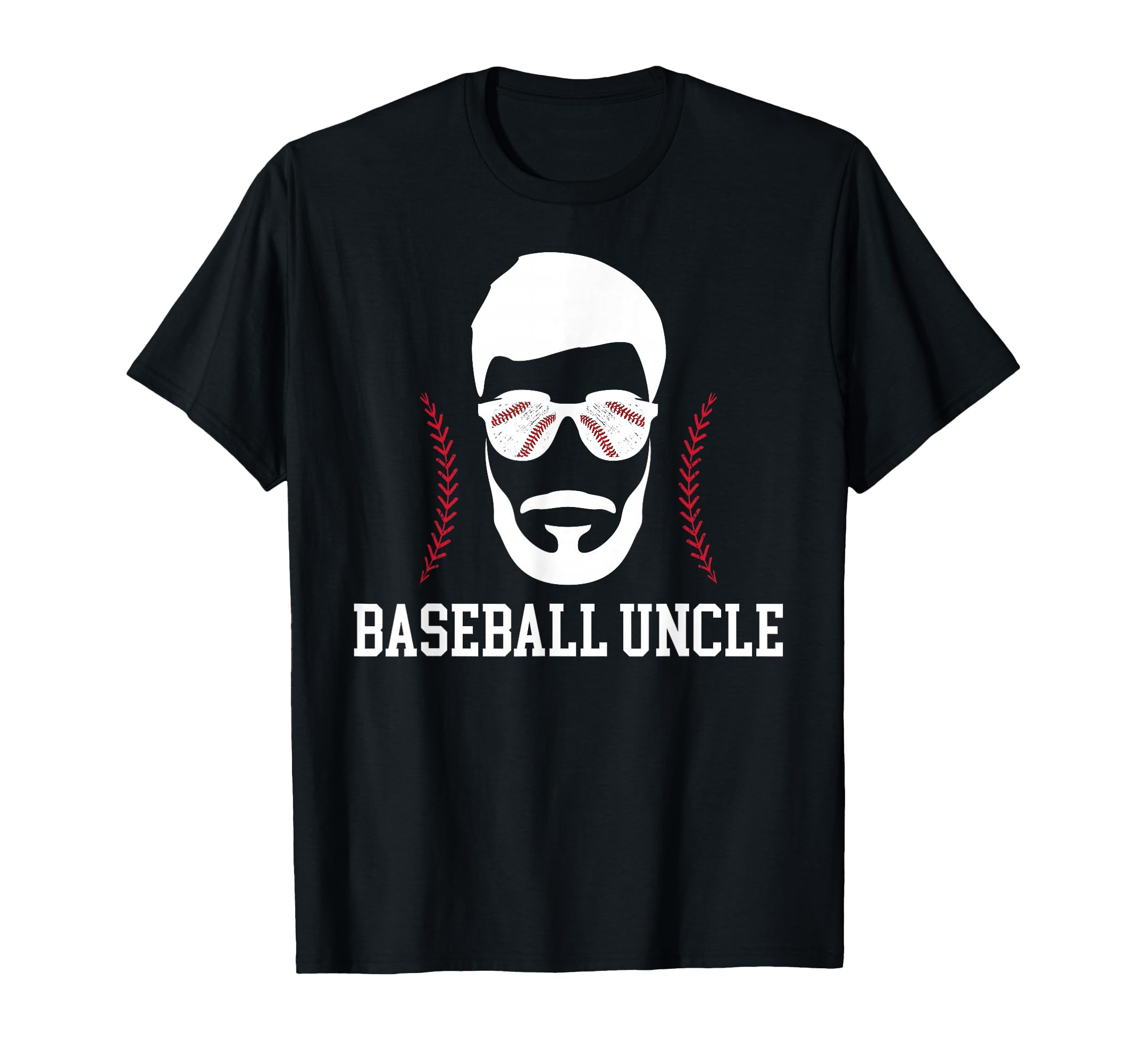 Baseball Uncle Beard Uncle Baseball T-Shirt - Trendy Graphic for Adults - T-Shirt, Sweatshirt, Hoodie