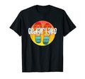 Cedar Lake Indiana Flipflop Sunset T-Shirt - Minimalist Print for Adults - T-Shirt, Sweatshirt, Hoodie