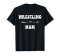 Wrestling Mom Wrestler Stylish Sports Mom T-Shirt - Graphic Print Unisex - T-Shirt, Sweatshirt, Hoodie