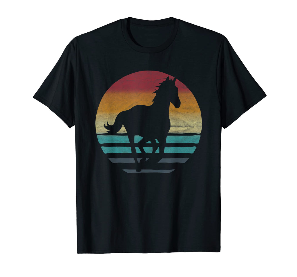 Horse Wild And Free Western Cowboy T-Shirt - Minimalist Print Men Women - T-Shirt, Sweatshirt, Hoodie