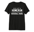 God Hit Homerun When He Made This T-Shirt - Graphic Print for Adults - T-Shirt, Sweatshirt, Hoodie