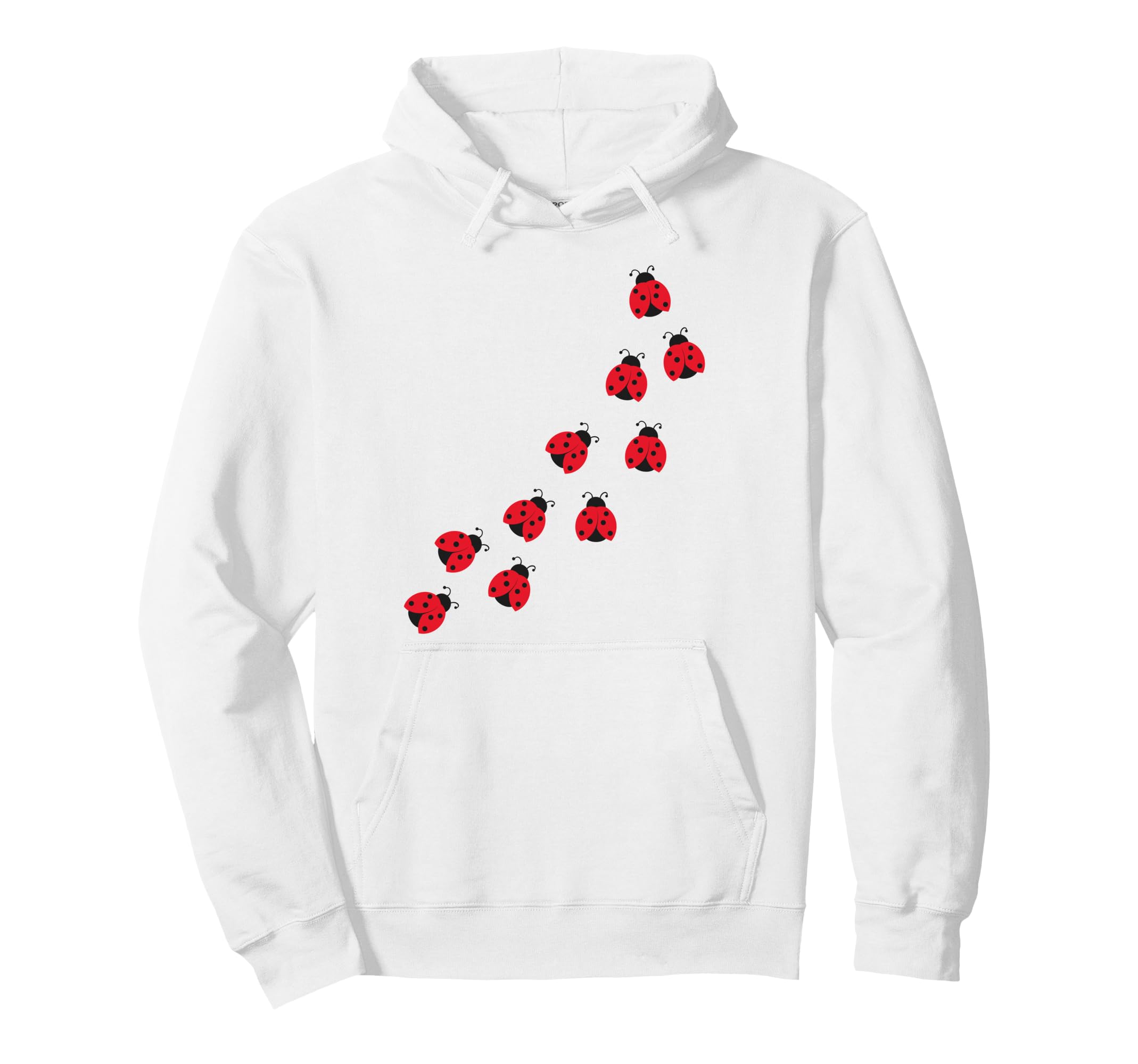 Ladybug Y2K Grunge Teen Whimsy Twee Hoodie - Aesthetic Graphic Men Women - T-Shirt, Sweatshirt, Hoodie