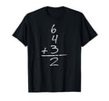Baseball Inspired Math 6 4 Three Two T-Shirt - Unique Graphic for Adults - T-Shirt, Sweatshirt, Hoodie