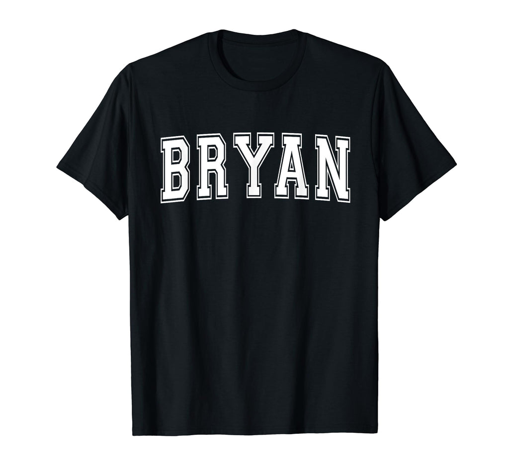Bryan Tx Texas Usa Sports Varsity T-Shirt - Graphic Print for Adults - T-Shirt, Sweatshirt, Hoodie