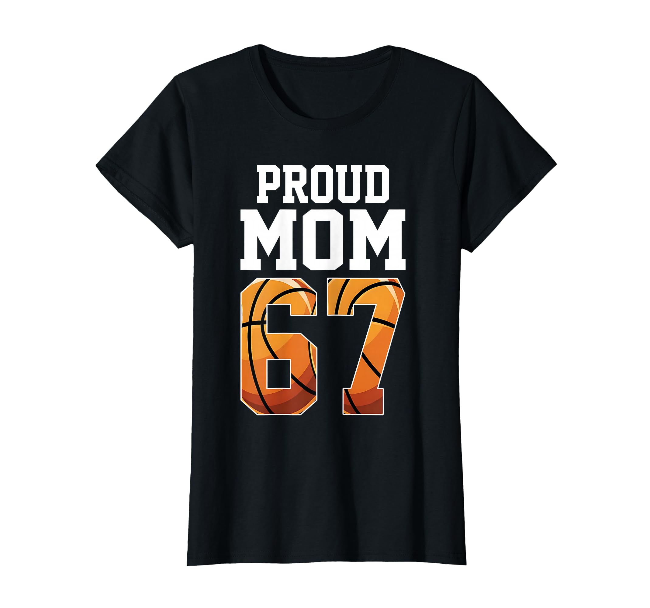 Womens Proud Mom Basketball Player T-Shirt - Casual Everyday Wear Unisex - T-Shirt, Sweatshirt, Hoodie