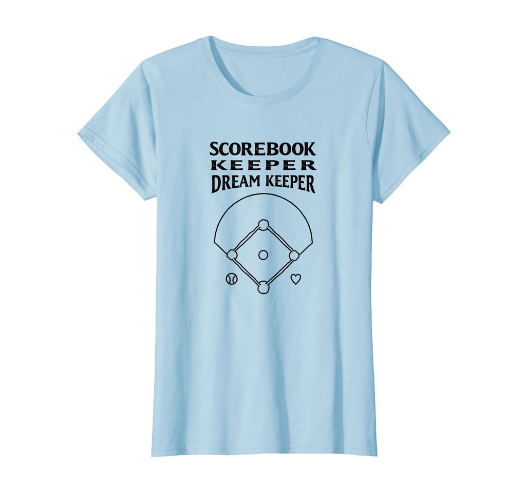 Baseball Mom Scorebook Dream Keeper T-Shirt - Streetwear Style Men Women - T-Shirt, Sweatshirt, Hoodie