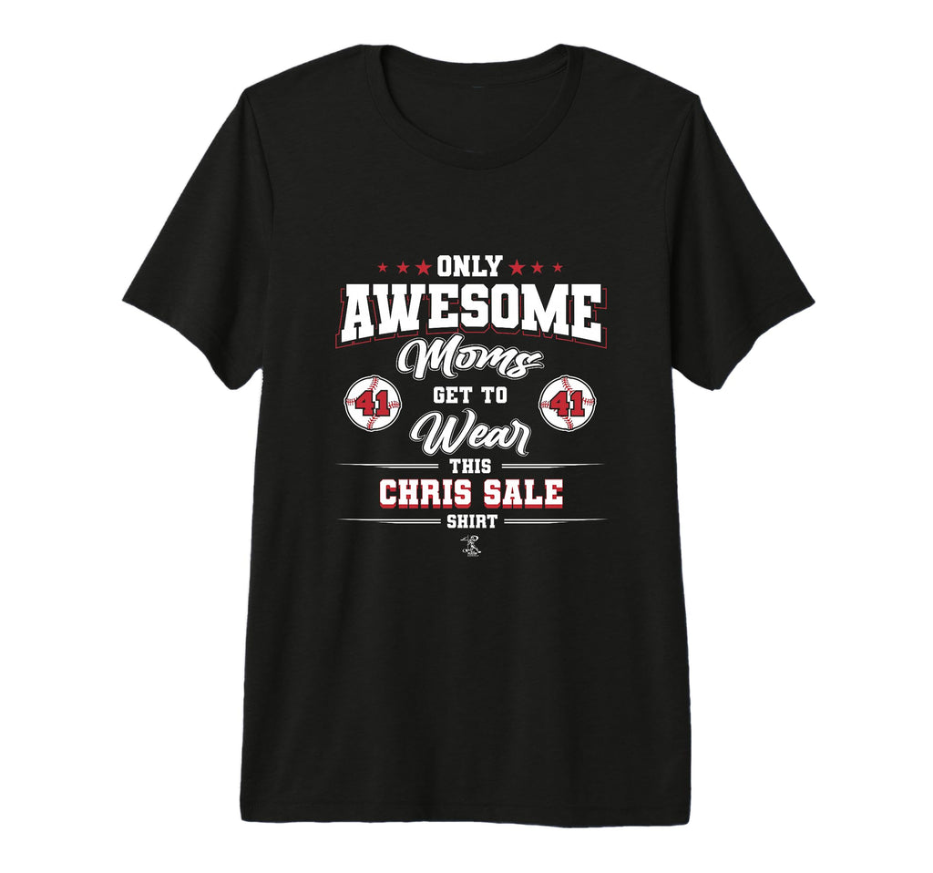 Chris Sale Awesome Moms Tri Blend T-Shirt - Aesthetic Graphic Men Women - T-Shirt, Sweatshirt, Hoodie