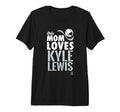 Kyle Lewis This Mom Loves Tri Blend T-Shirt - Custom Art Print for Adults - T-Shirt, Sweatshirt, Hoodie