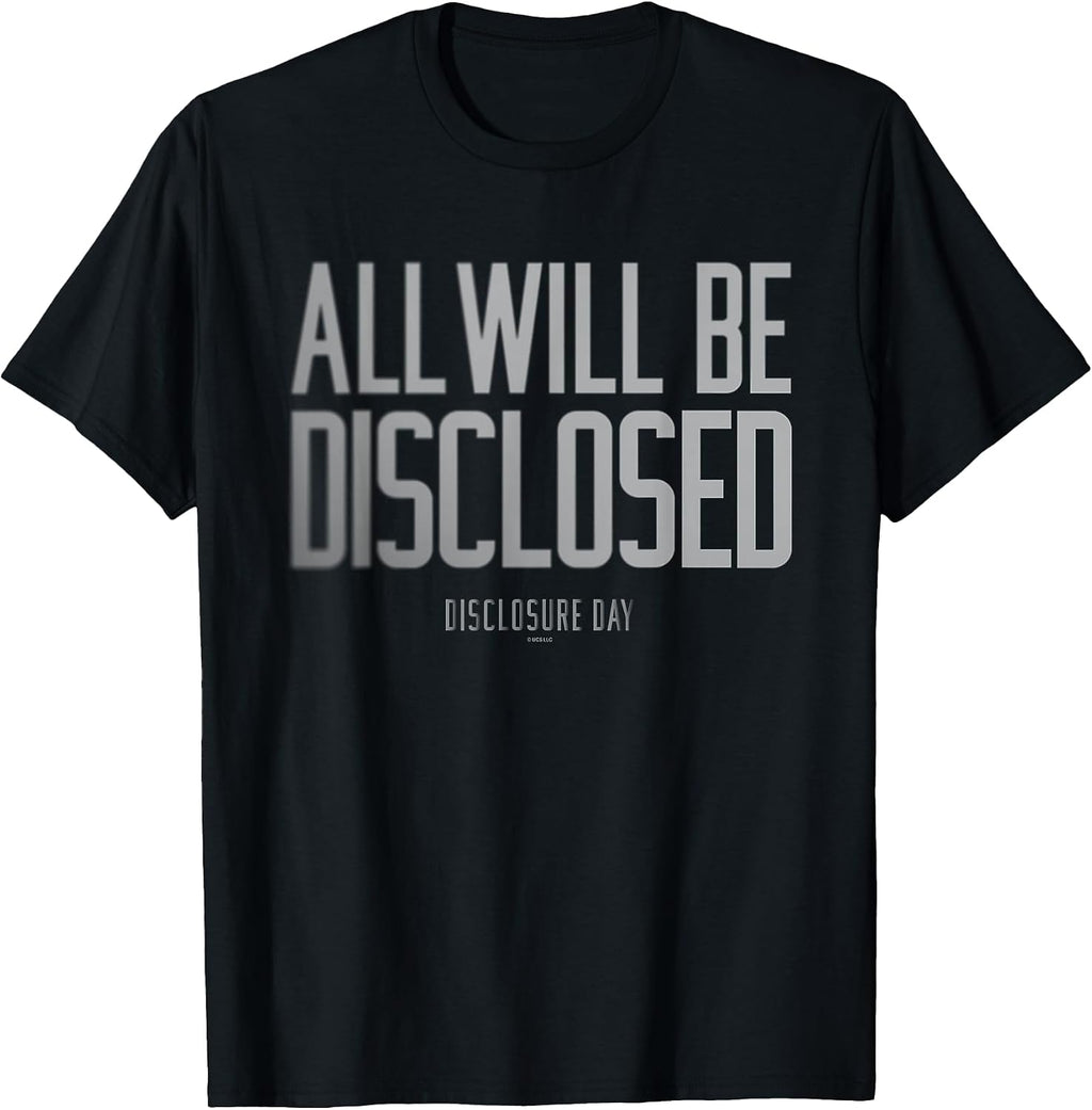 Disclosure Day - Adult & Kids T-Shirts, Sweatshirts & Hoodies apparel design preview 1
