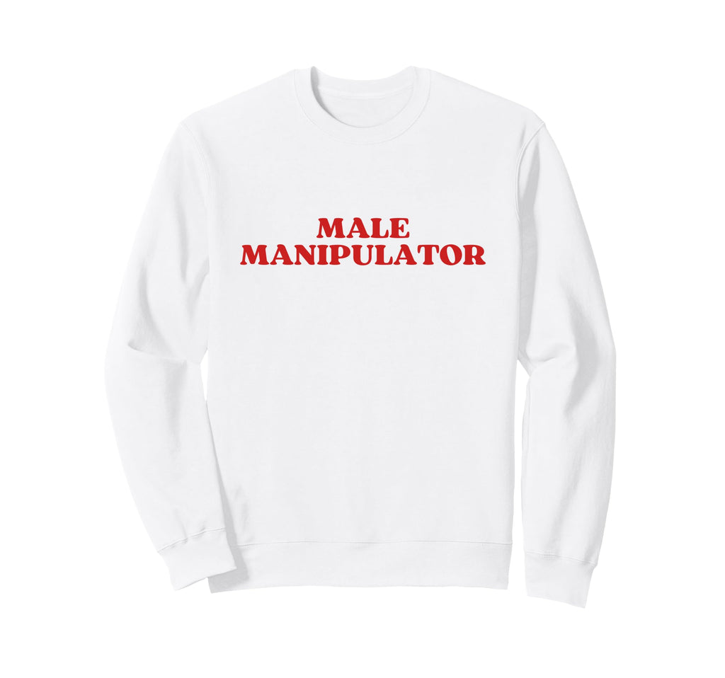 Male Manipulator Y2K Aesthetic Sweatshirt - Minimalist Print for Adults - T-Shirt, Sweatshirt, Hoodie