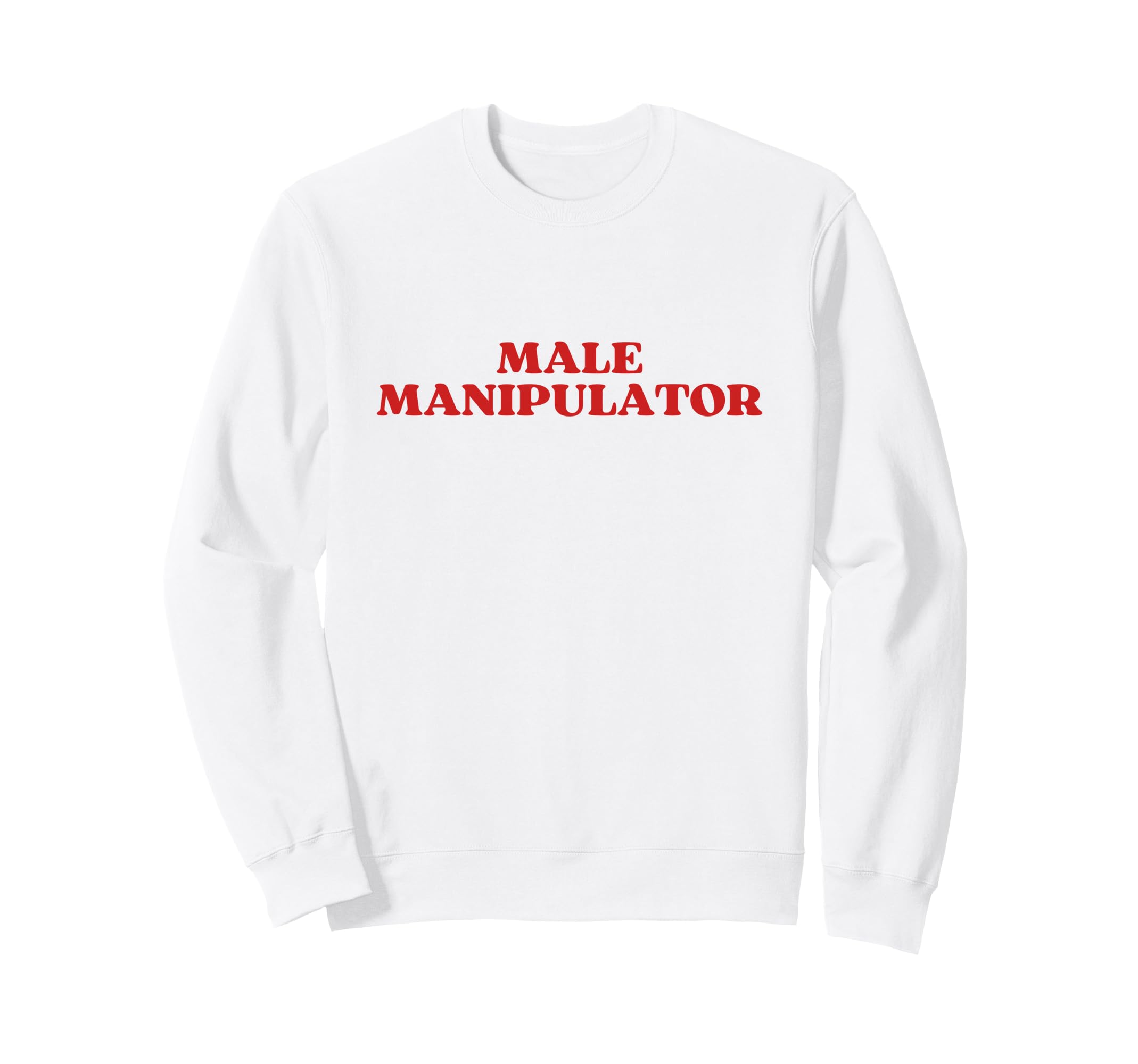 Male Manipulator Y2K Aesthetic Sweatshirt - Minimalist Print for Adults - T-Shirt, Sweatshirt, Hoodie