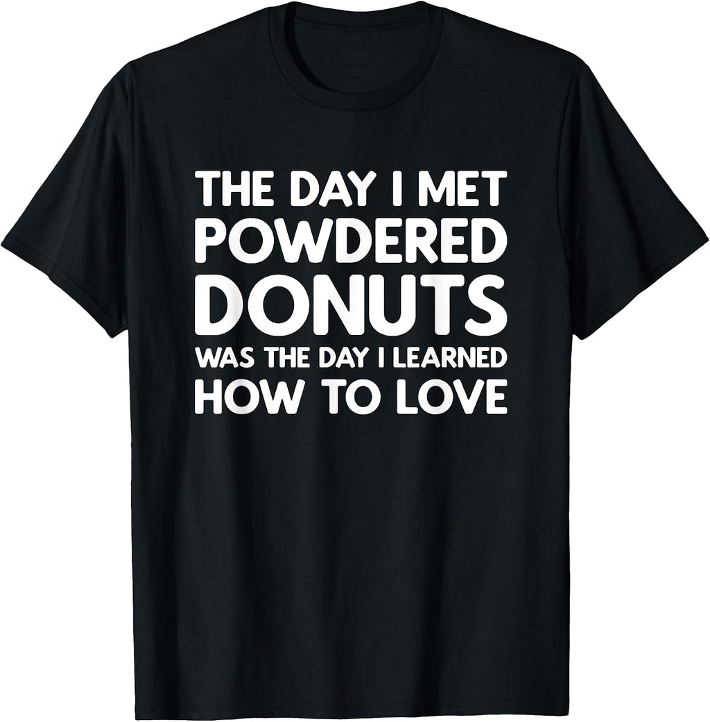 Powdered Donuts Gifts - Adult & Kids T-Shirts, Sweatshirts & Hoodies apparel design preview 1