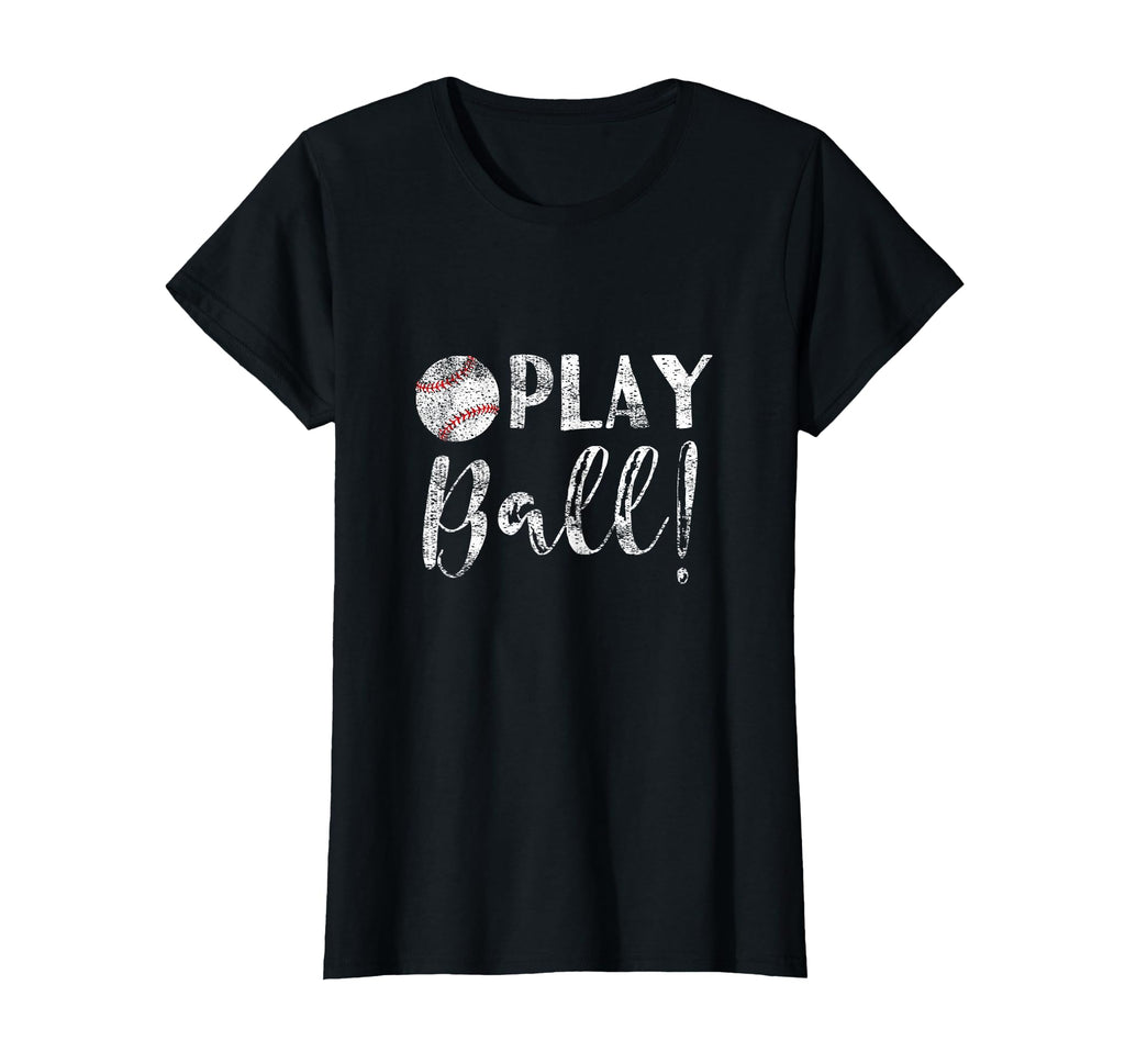 Play Baseball Girlfriend Wife T-Shirt - Casual Everyday Wear for Adults - T-Shirt, Sweatshirt, Hoodie