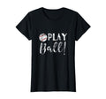 Play Baseball Girlfriend Wife T-Shirt - Casual Everyday Wear for Adults - T-Shirt, Sweatshirt, Hoodie