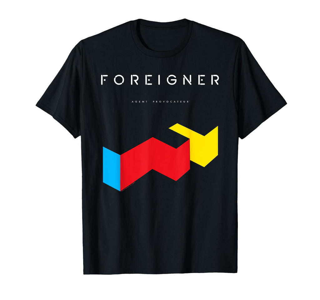 Foreigner Agent Provocateur Album Cover T-Shirt - Unique Graphic Men Women - T-Shirt, Sweatshirt, Hoodie